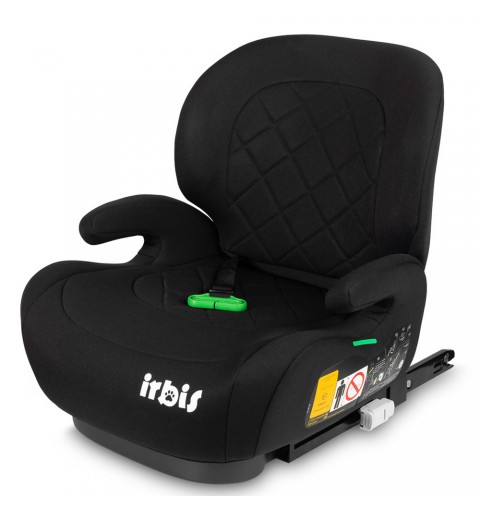 Caretero Irbis - podstawka z oparciem, podwyższenie dla dziecka | Black